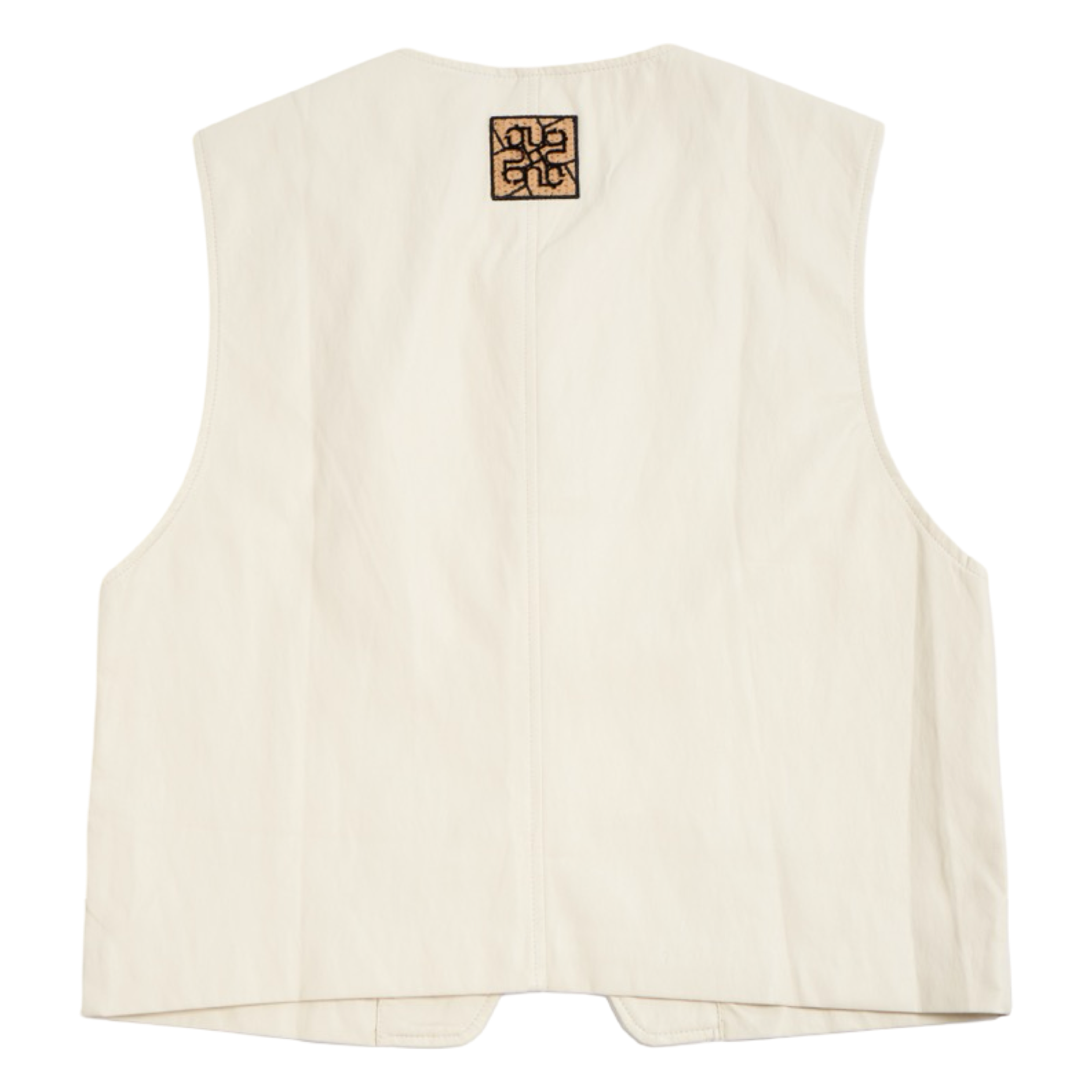 Coated Vest – White
