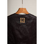 Coated Vest – Black