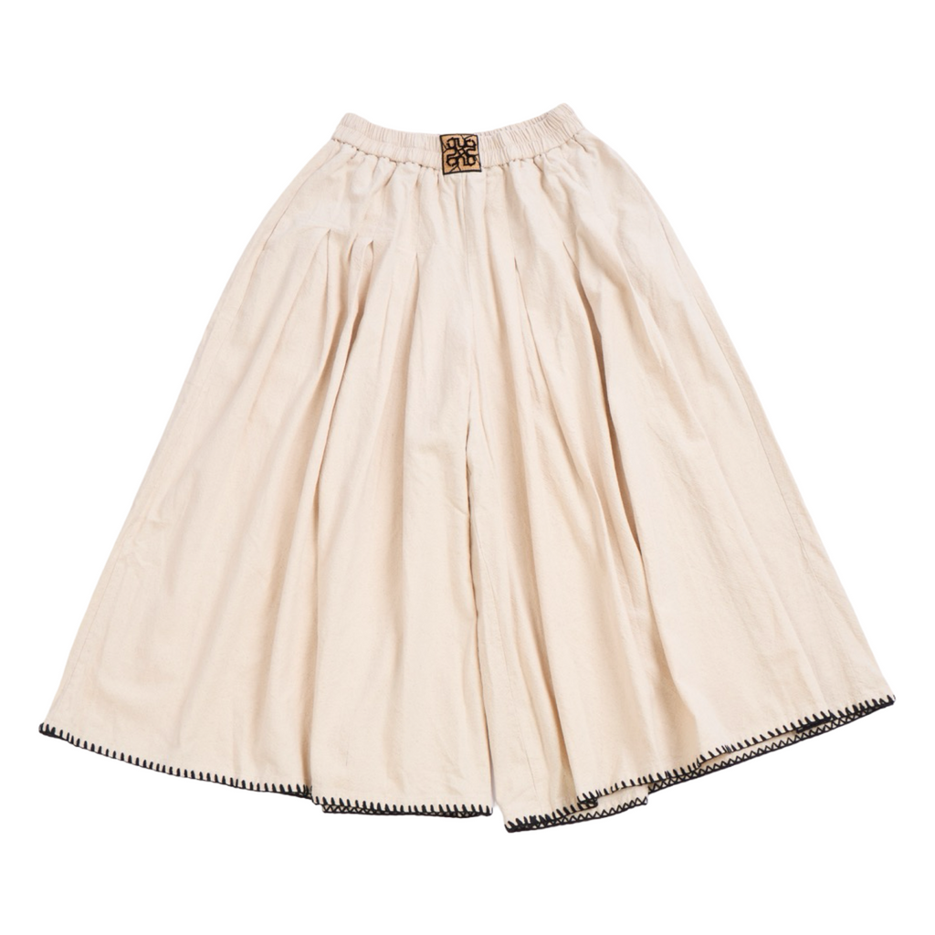 Pleated Skirt – Cream