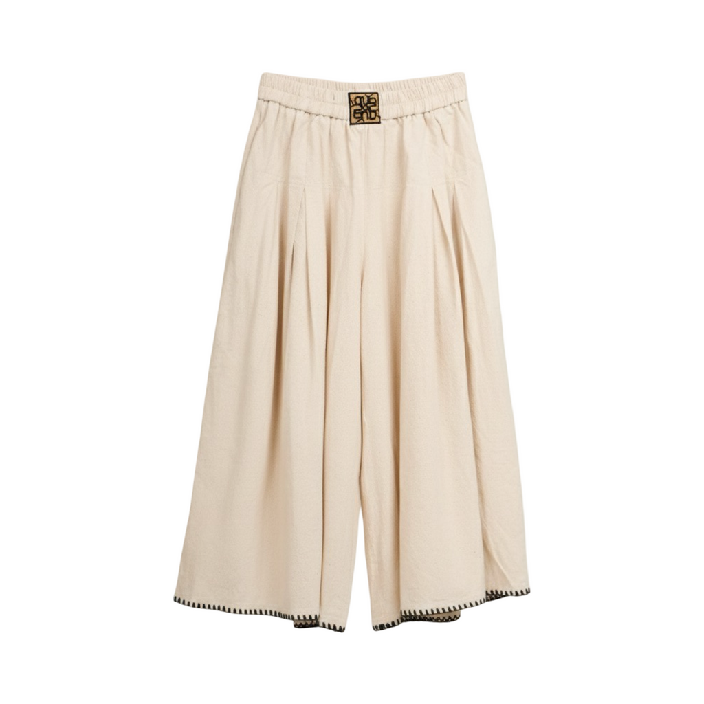 Pleated Skirt – Cream