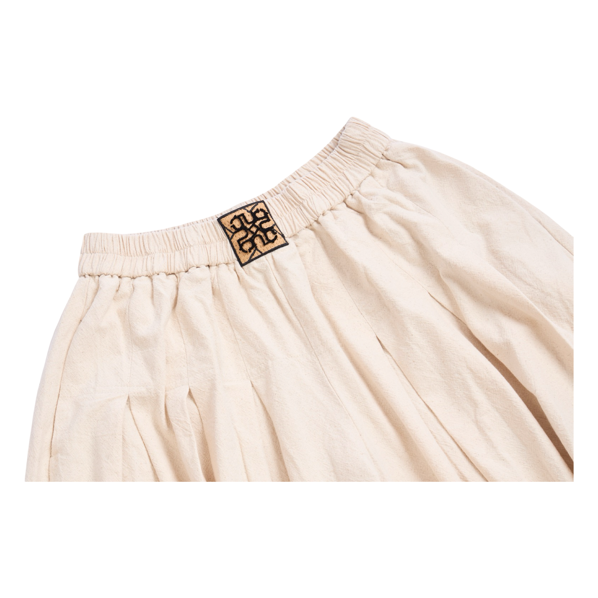 Pleated Skirt – Cream