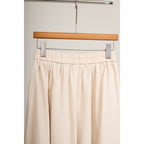 Pleated Skirt – Cream