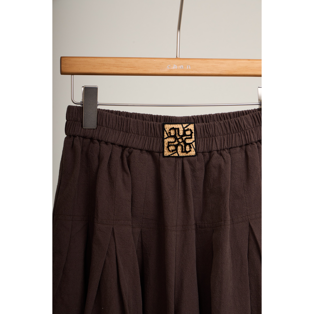Pleated Skirt – Mocha