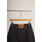 Utility Straight Jeans – Dark Grey