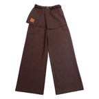 Overlay Waist Trousers – Black
