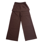Overlay Waist Trousers – Black
