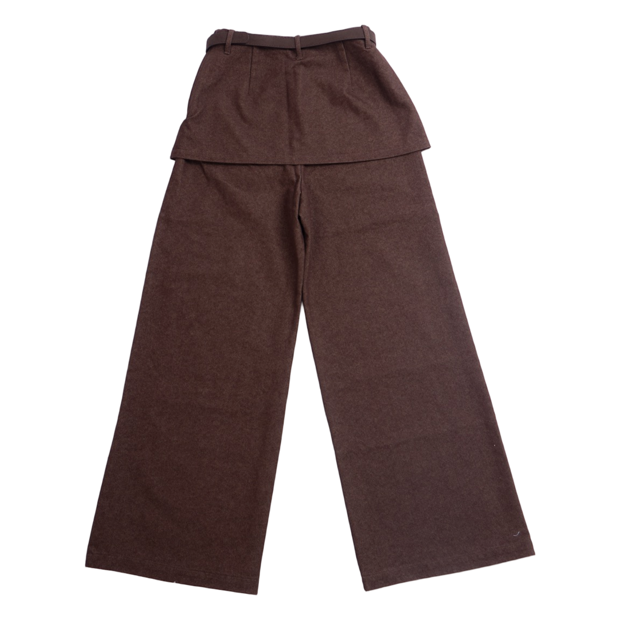 Overlay Waist Trousers – Black