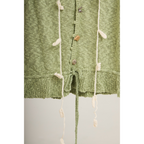 Sleeveless Knit Top – Green