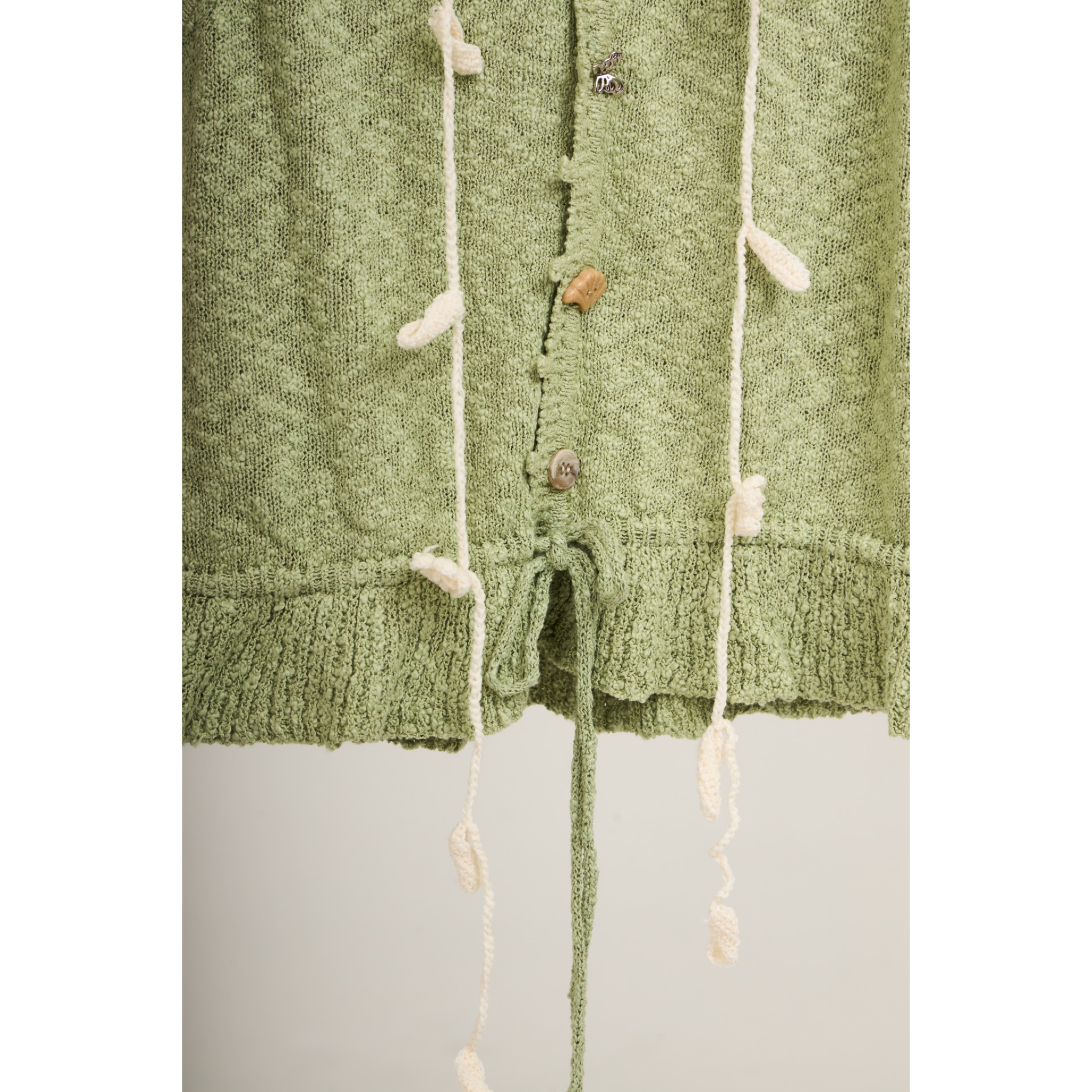 Sleeveless Knit Top – Green