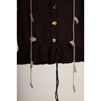 Sleeveless Knit Top – Brown