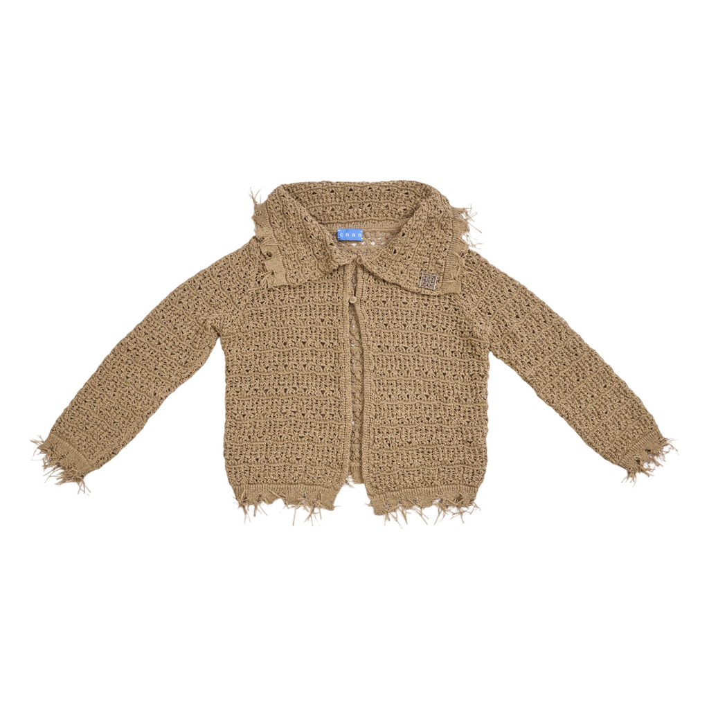 Lace Petal Collar Shirt – Olive