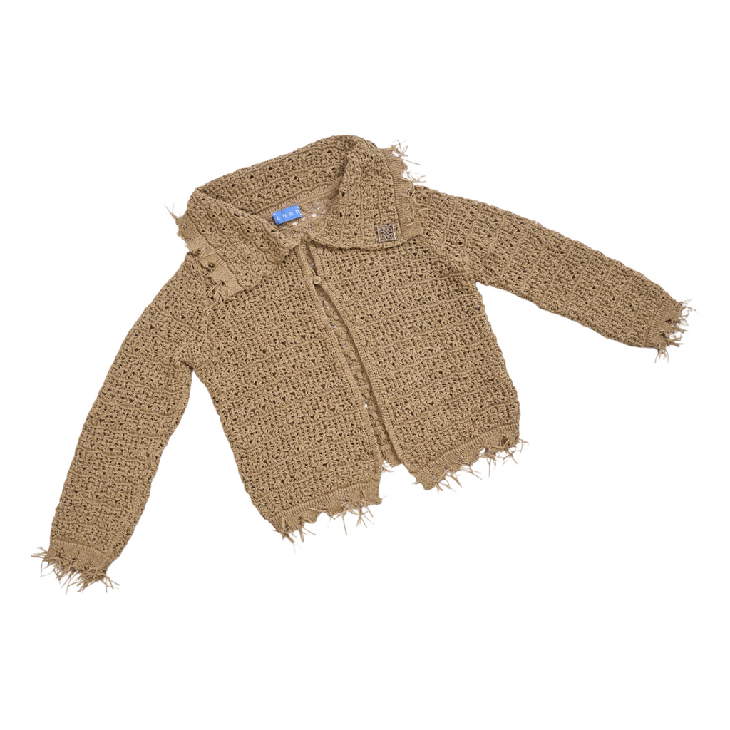 Lace Petal Collar Shirt – Olive