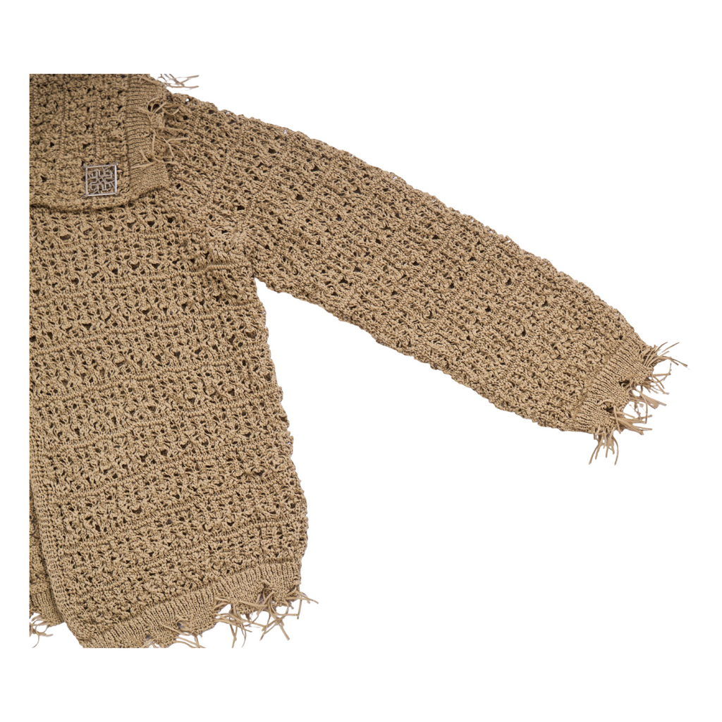 Lace Petal Collar Shirt – Olive