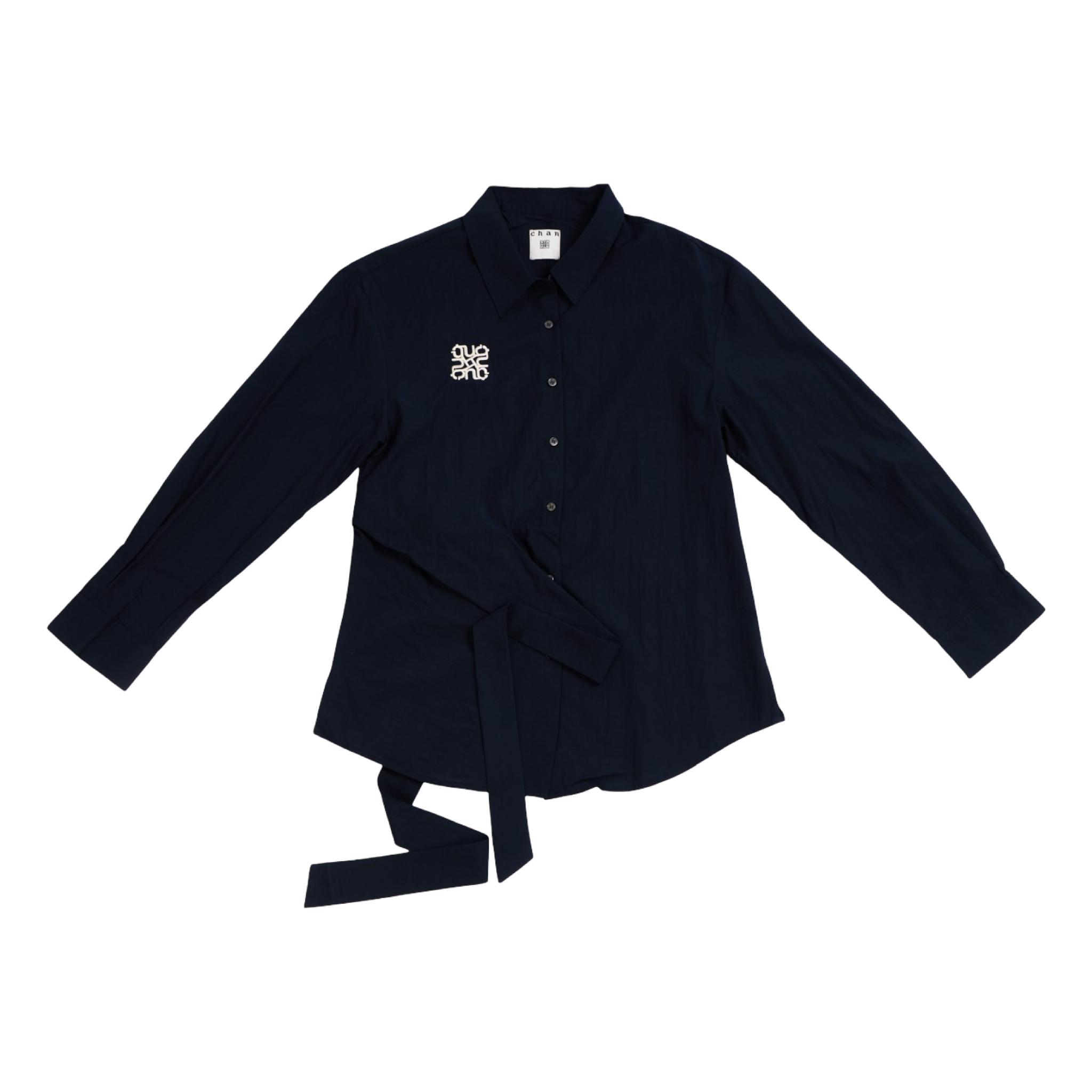 Wrap Shirt – Navy