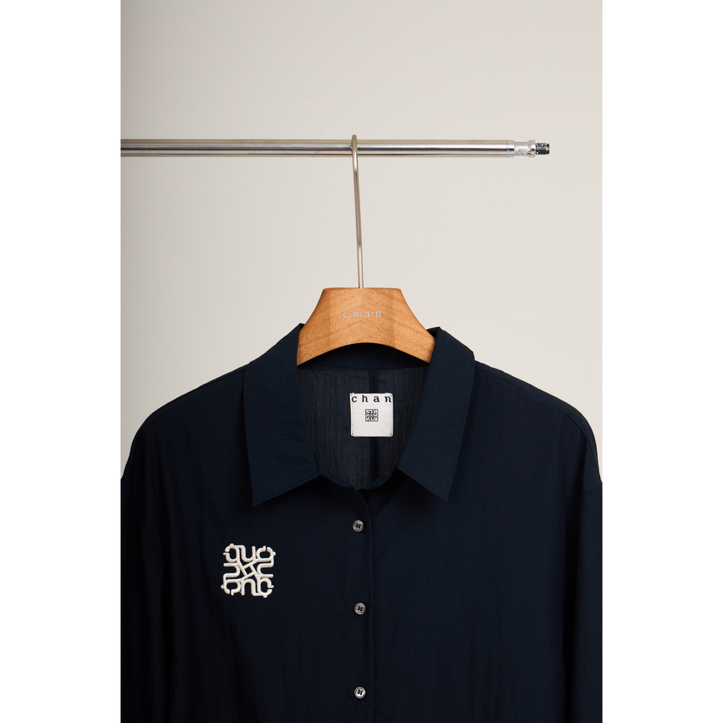 Wrap Shirt – Navy