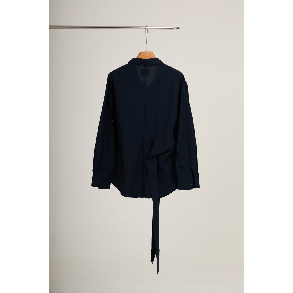 Wrap Shirt – Navy