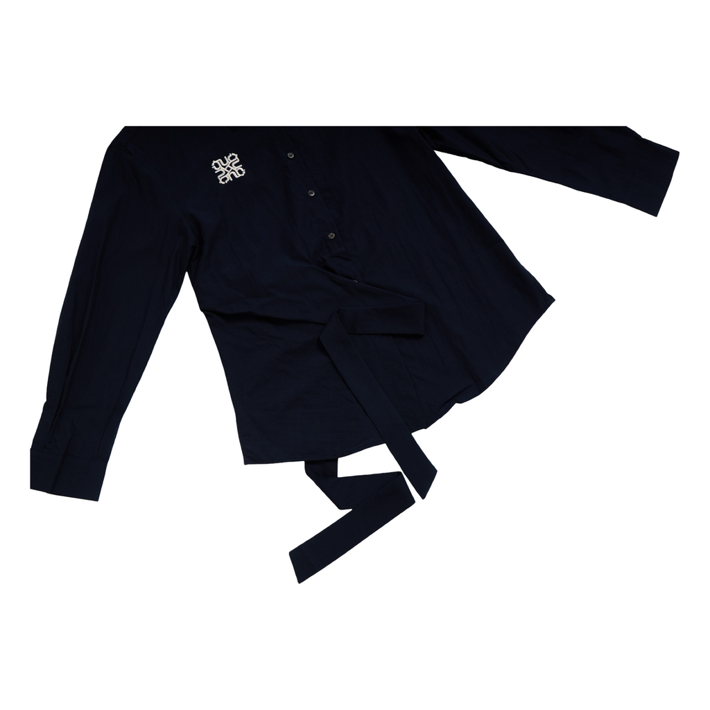Wrap Shirt – Navy
