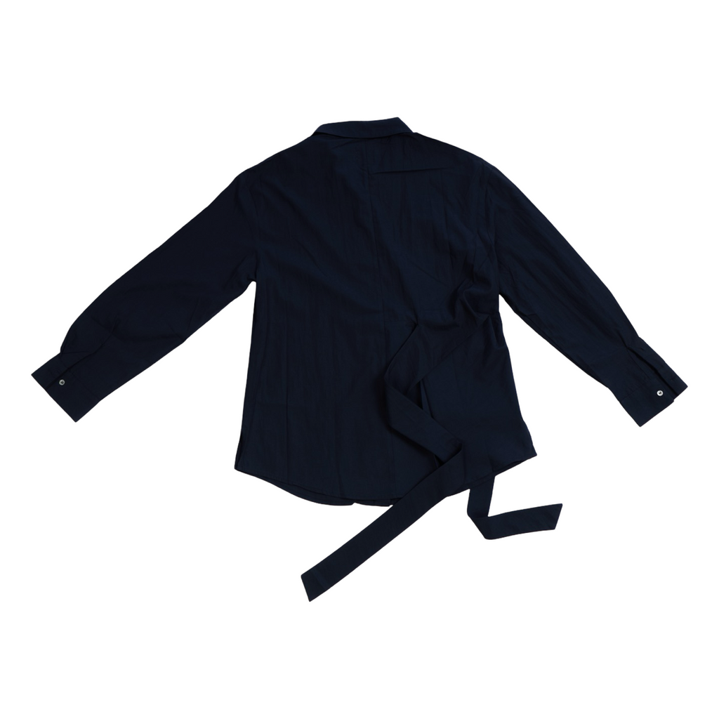 Wrap Shirt – Navy