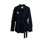 Wrap Shirt – Navy