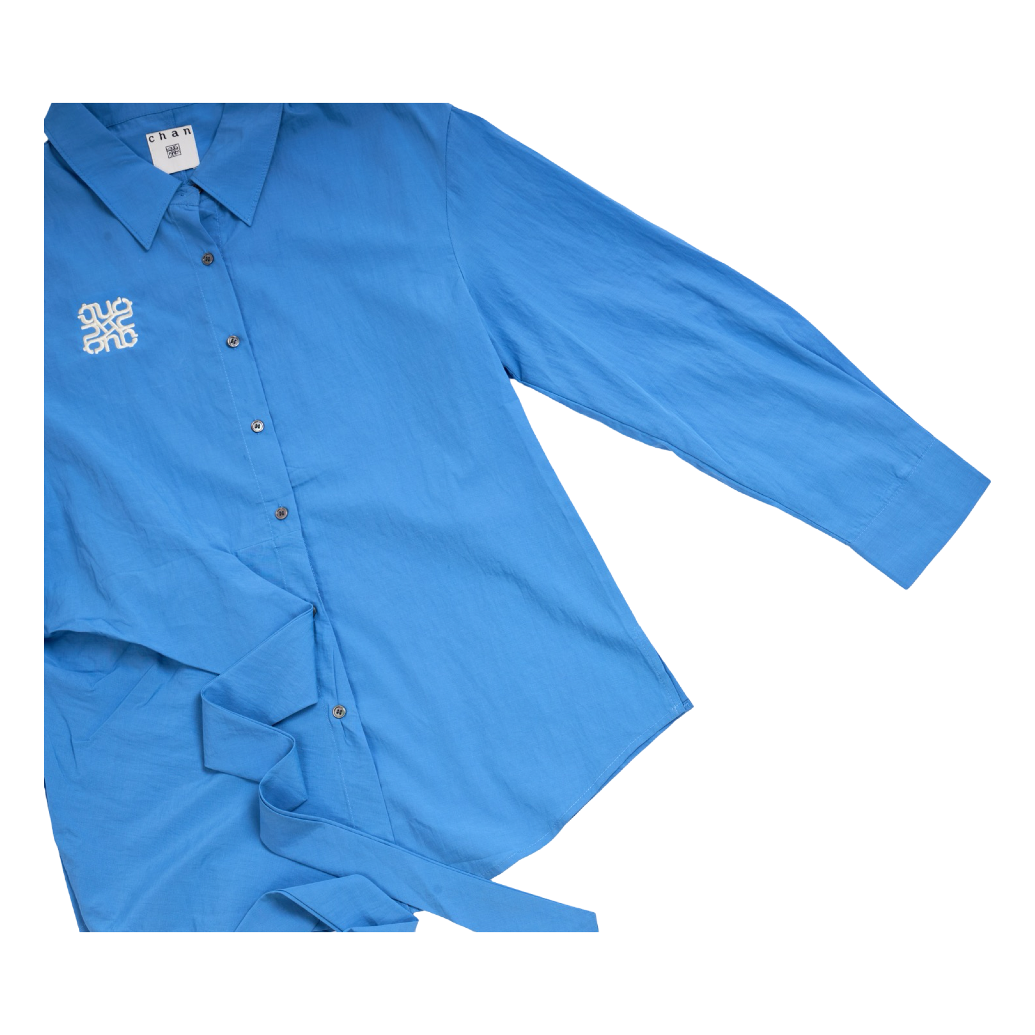 Wrap Shirt – Blue