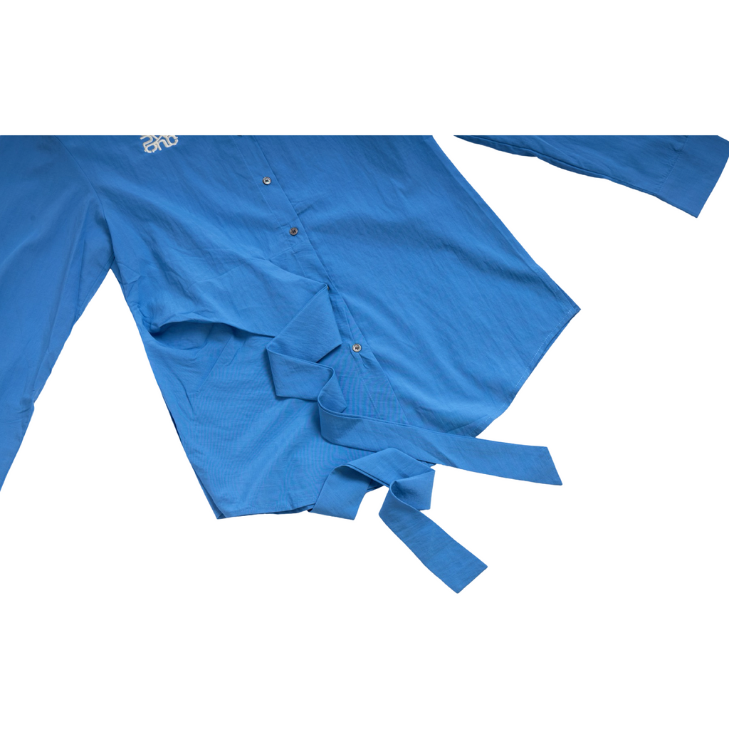 Wrap Shirt – Blue
