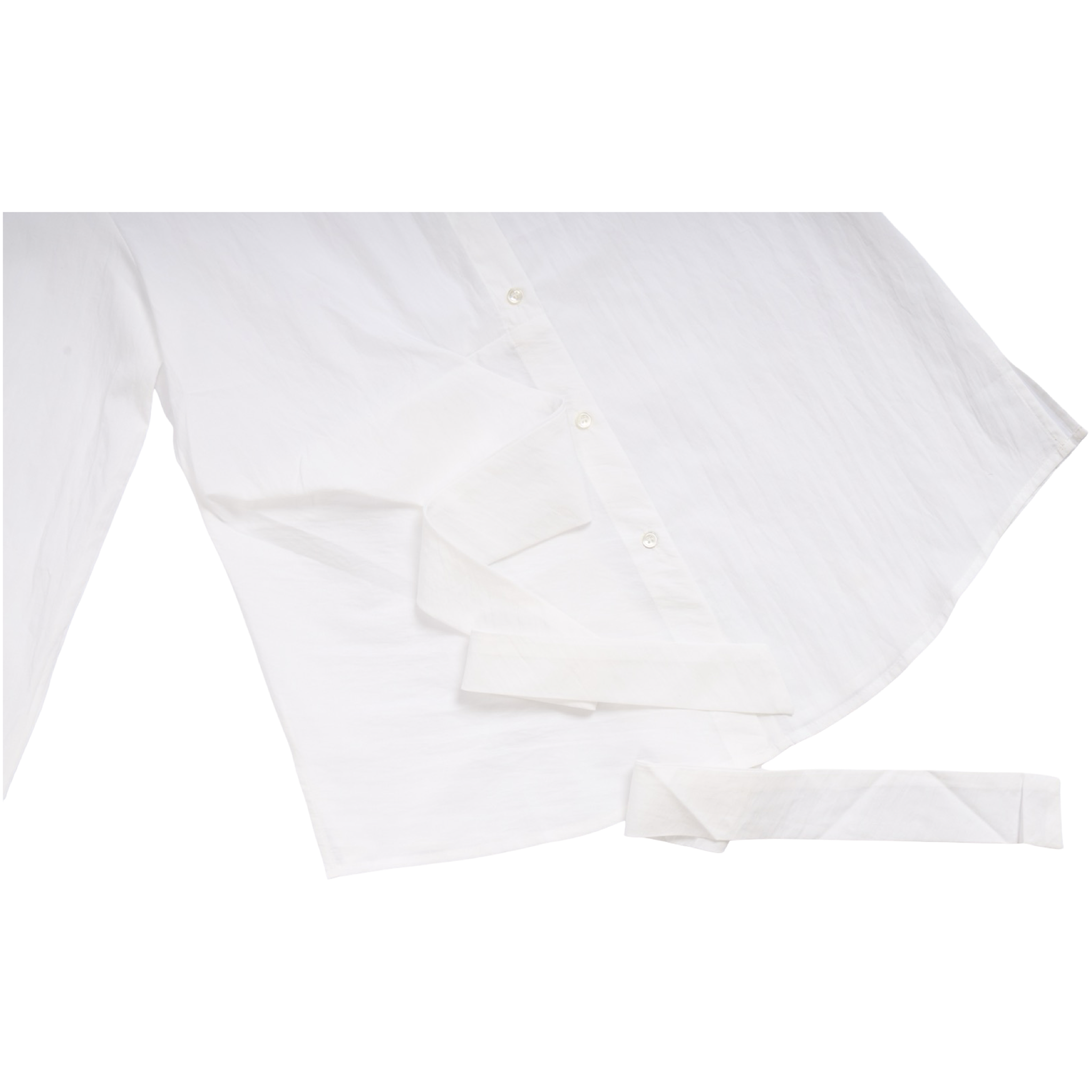 Wrap Shirt – White