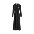 Ribbed Knit Polo Dress – Ash