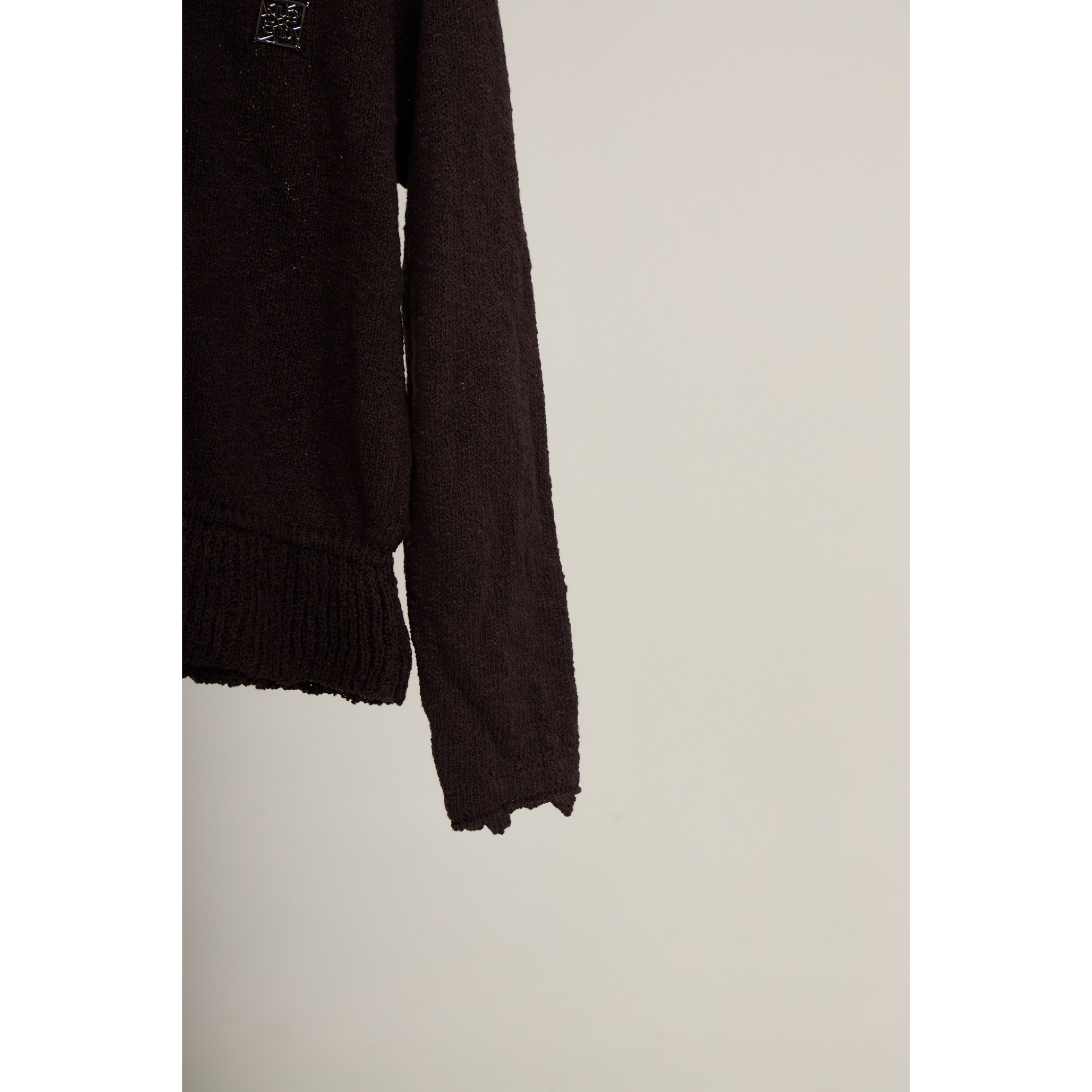 Knit Tie-Waist Cardigan – Choco