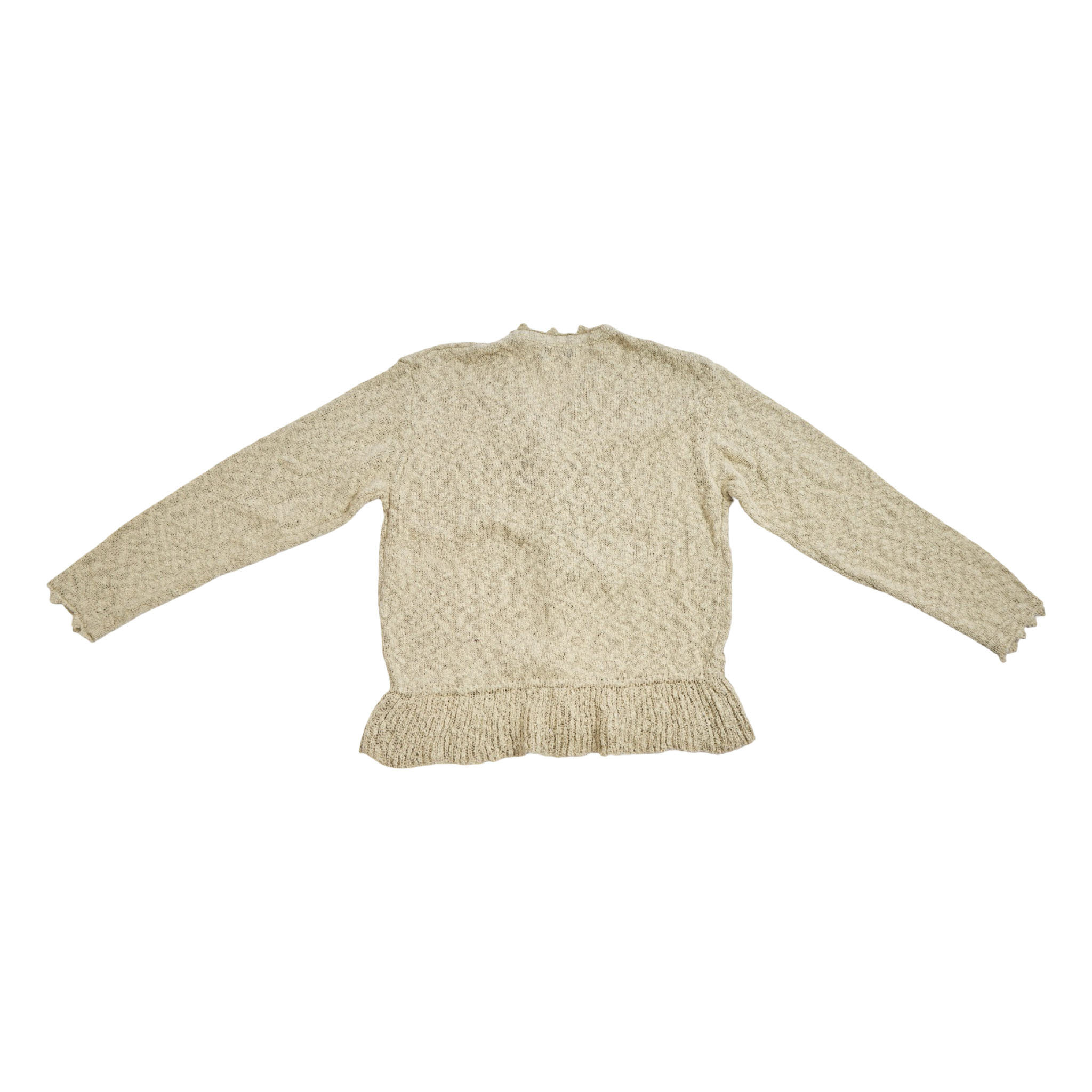 Knit Tie-Waist Cardigan – Green