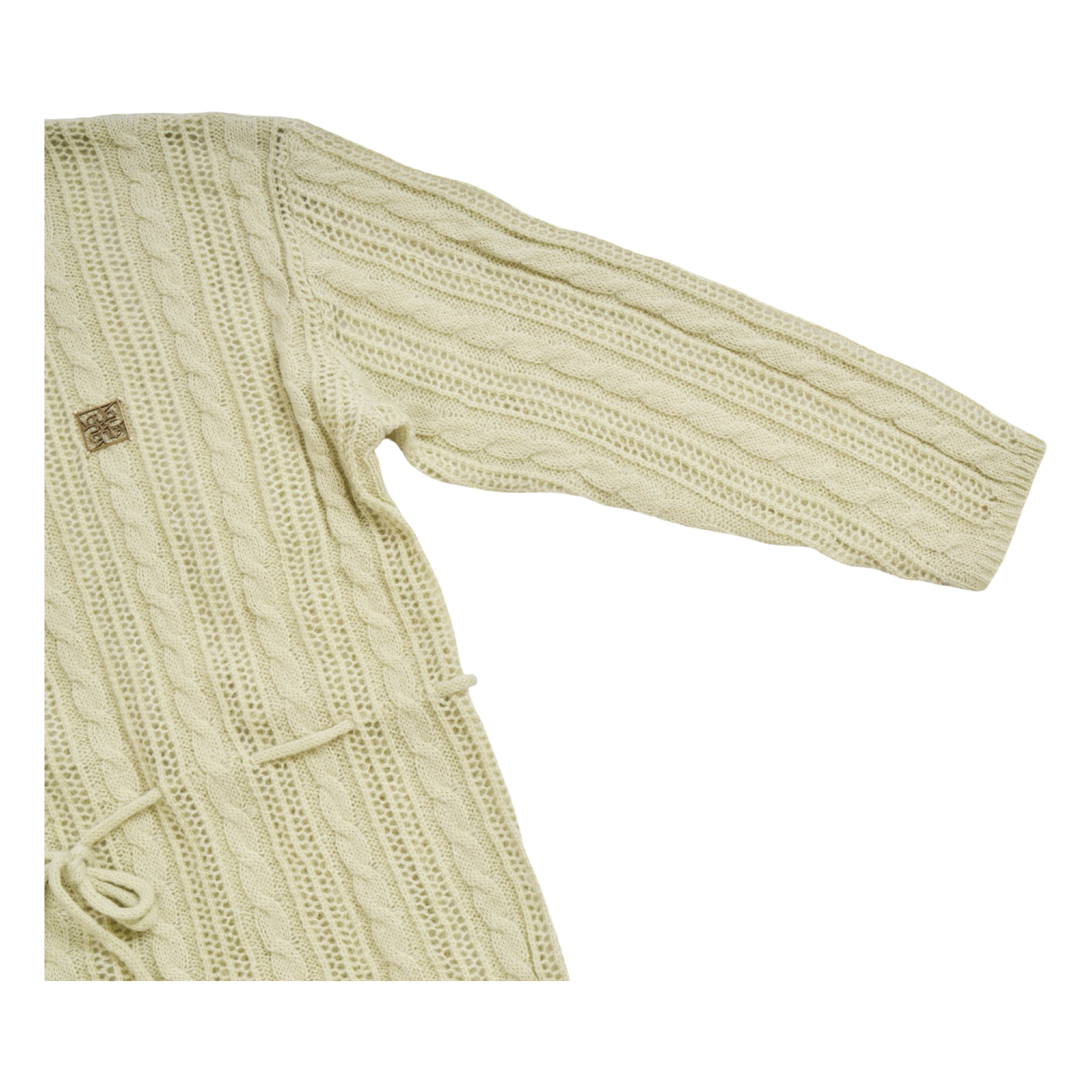 Asymmetric Knit Top – Olive