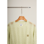 Asymmetric Knit Top – Olive