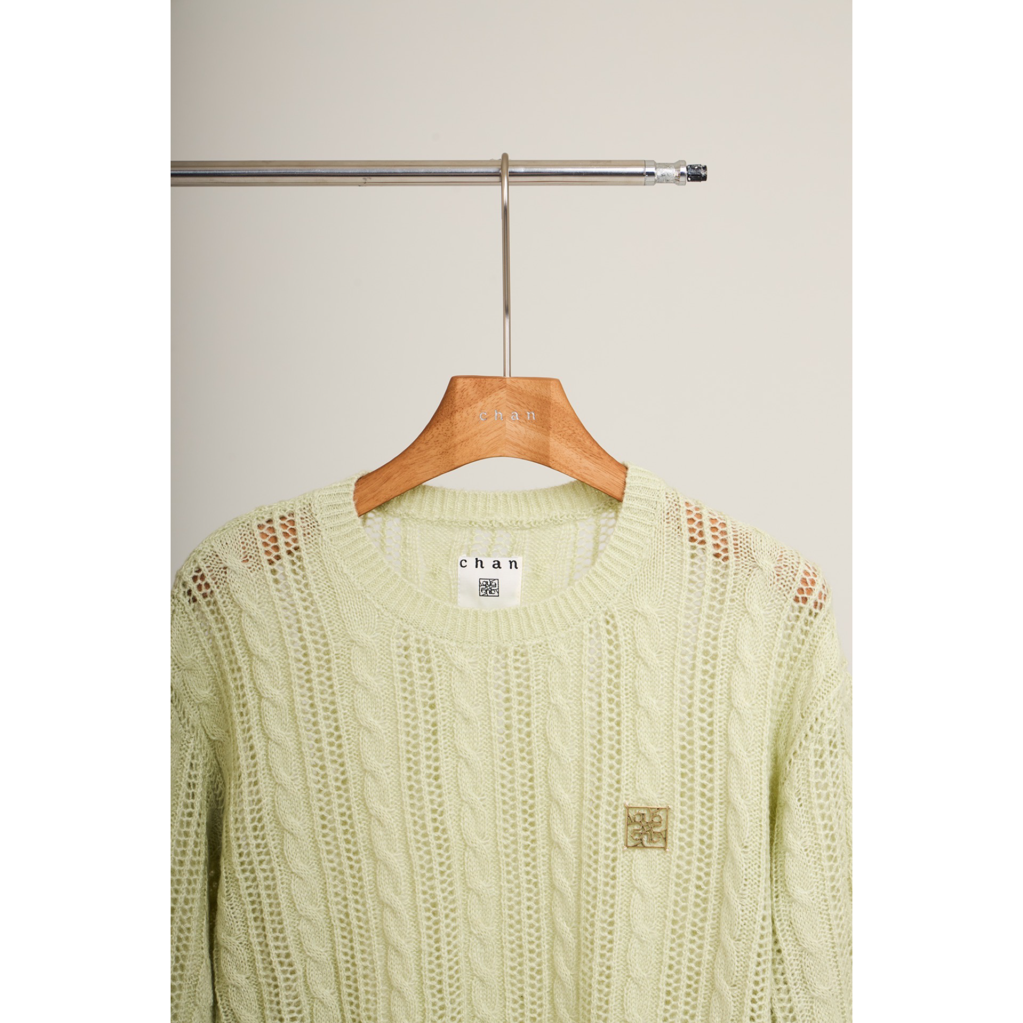 Asymmetric Knit Top – Olive