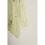 Asymmetric Knit Top – Olive
