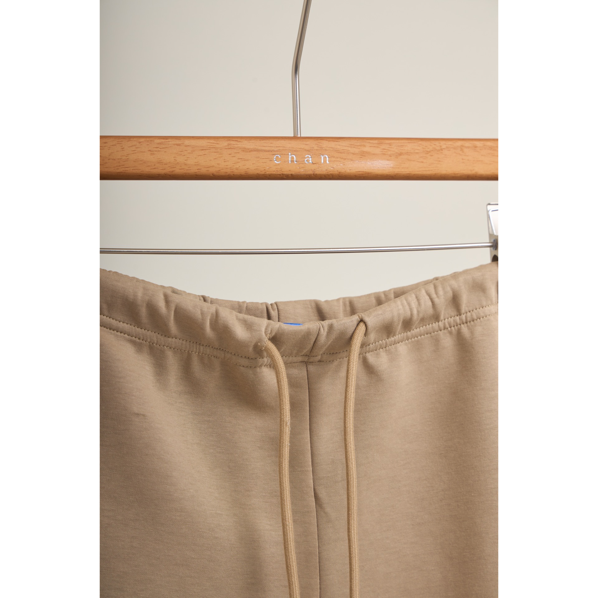 Long Sleeve Polo & Shorts Set  – Brown