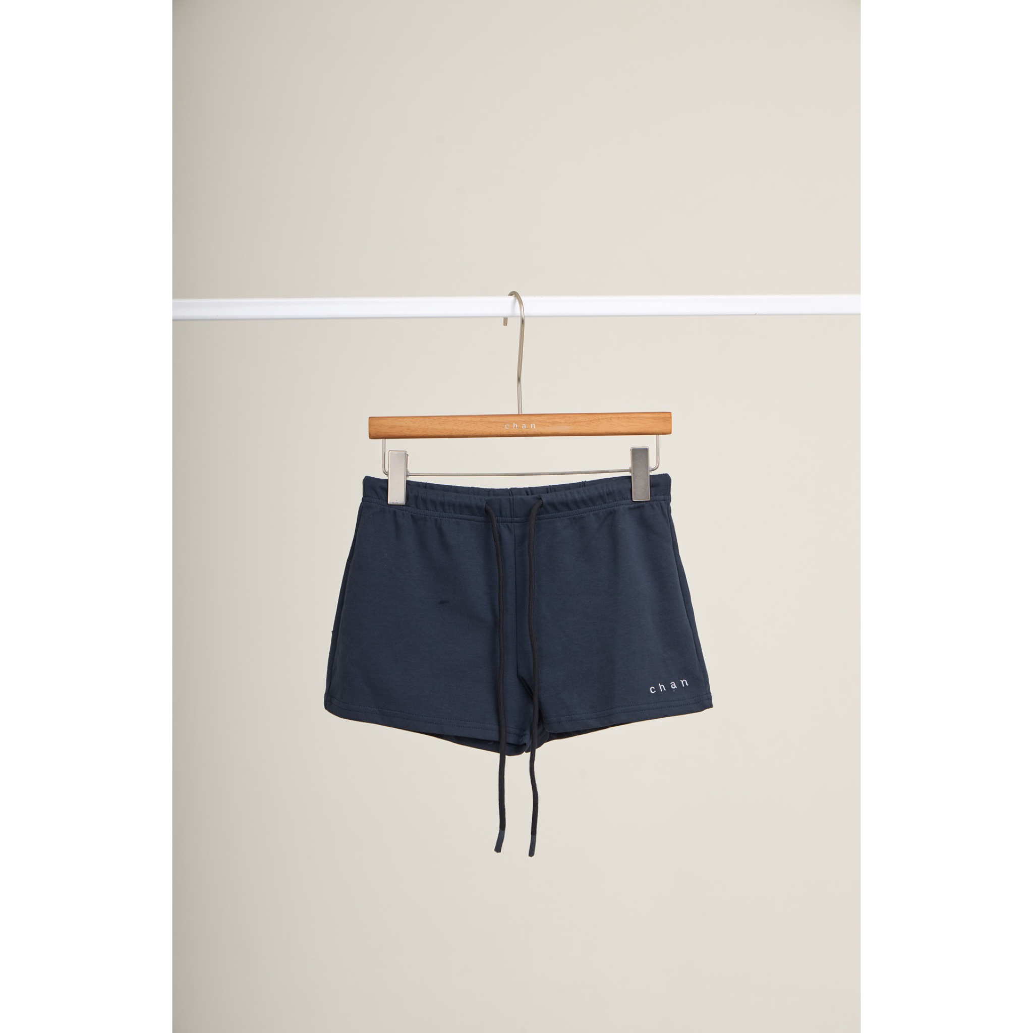 Long Sleeve Polo & Shorts Set  – Navy