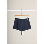 Long Sleeve Polo & Shorts Set  – Navy