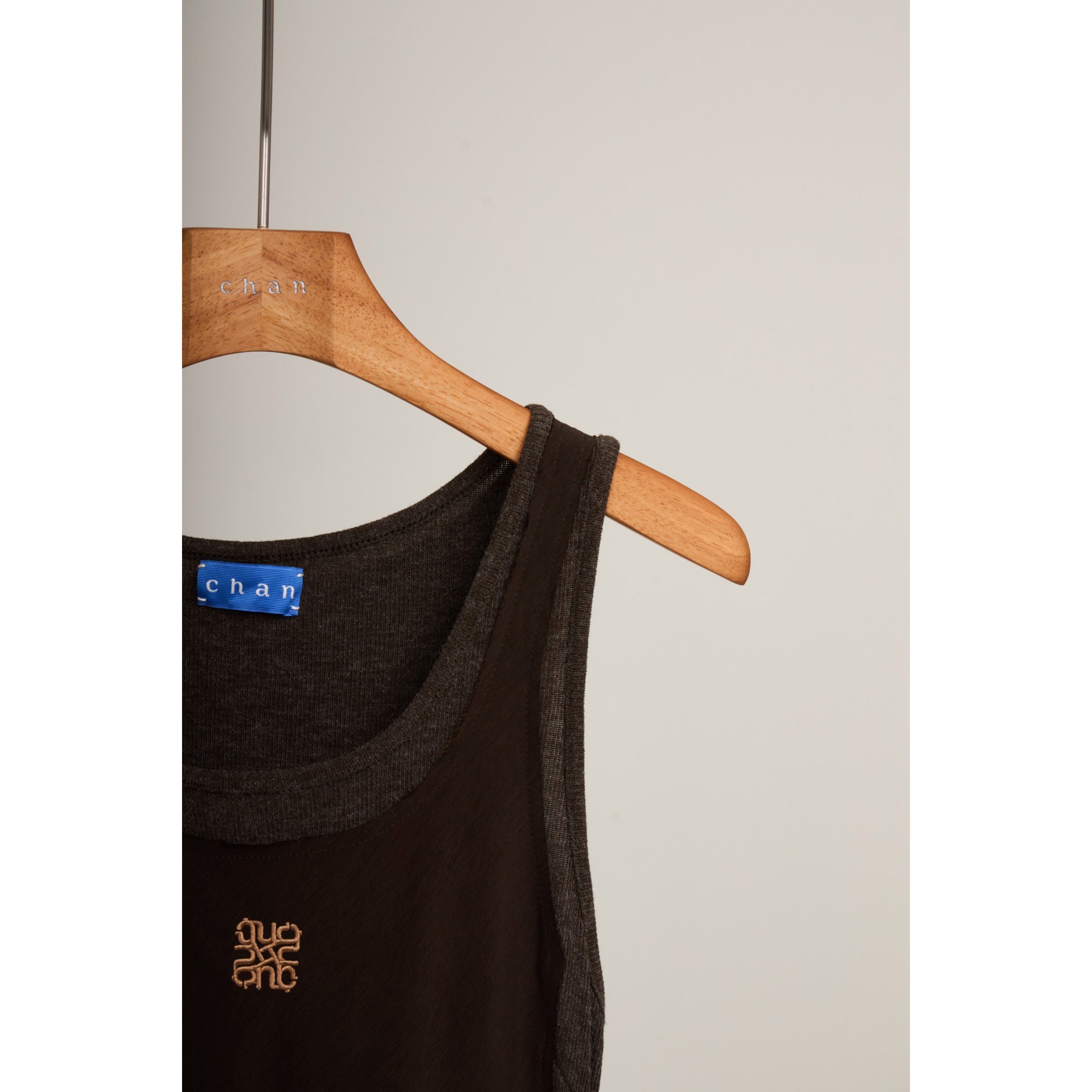 Sleeveless Maxi Dress – Brown