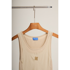 Sleeveless Maxi Dress – Beige
