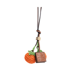 Fruity Crochet Bag Charm – Mandarin Orange