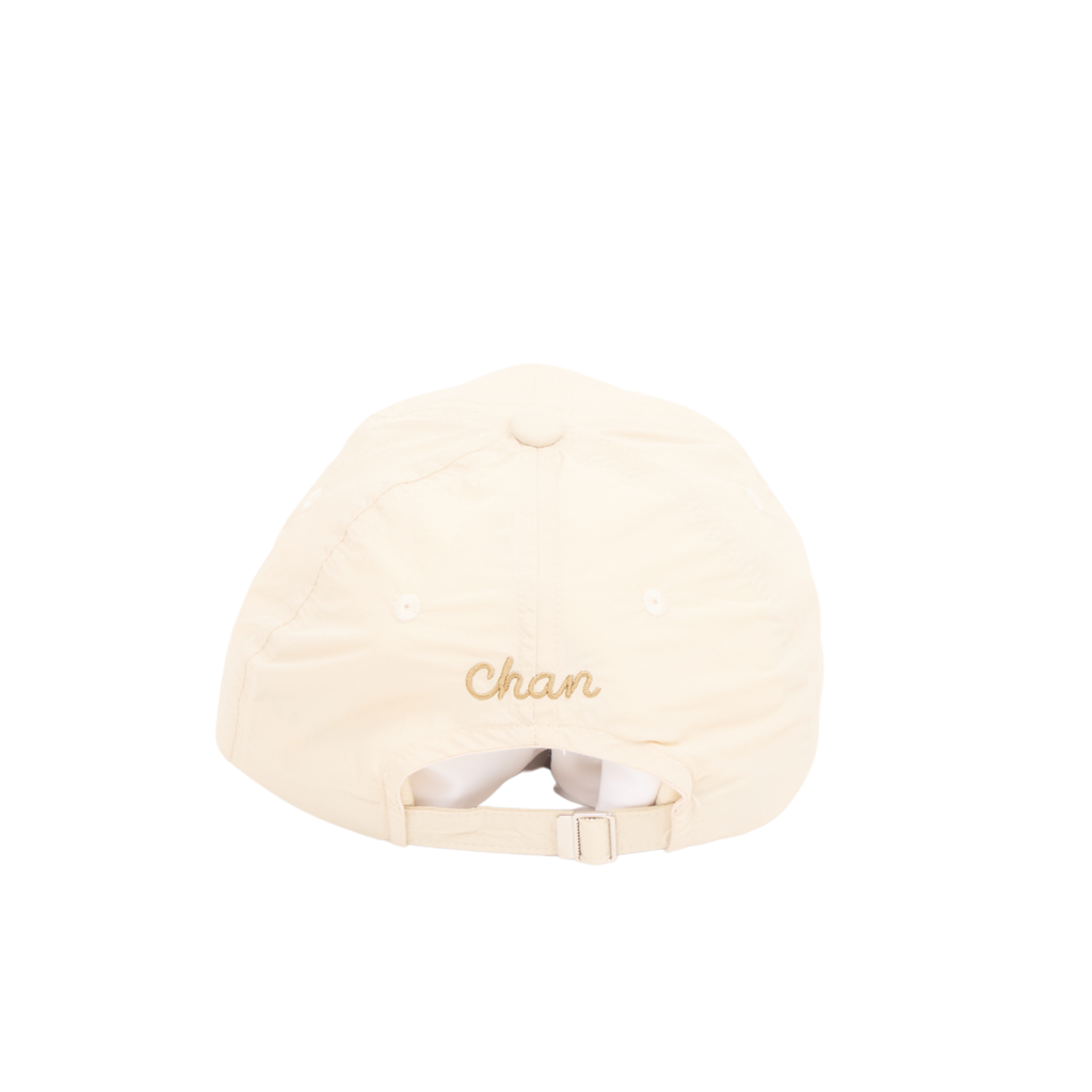 Logo Embroidery Cap – Beige