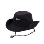 Logo Embroidery Bucket Hat – Black