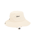 Logo Embroidery Bucket Hat – Beige