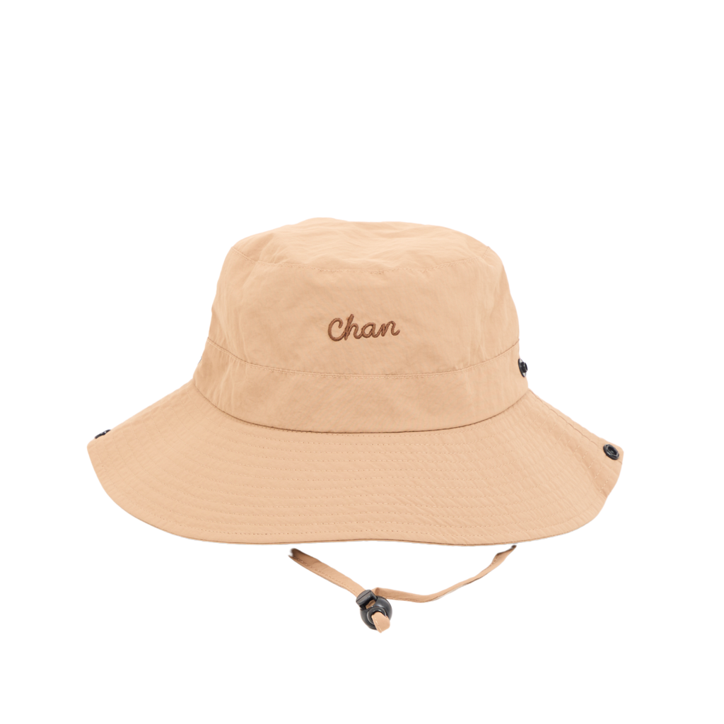 Logo Embroidery Bucket Hat – Khaki