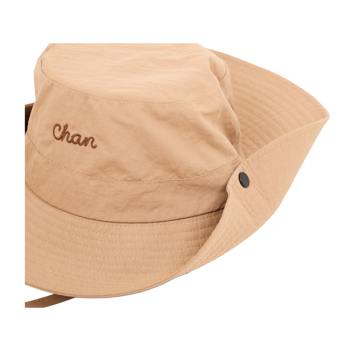 Logo Embroidery Bucket Hat – Khaki