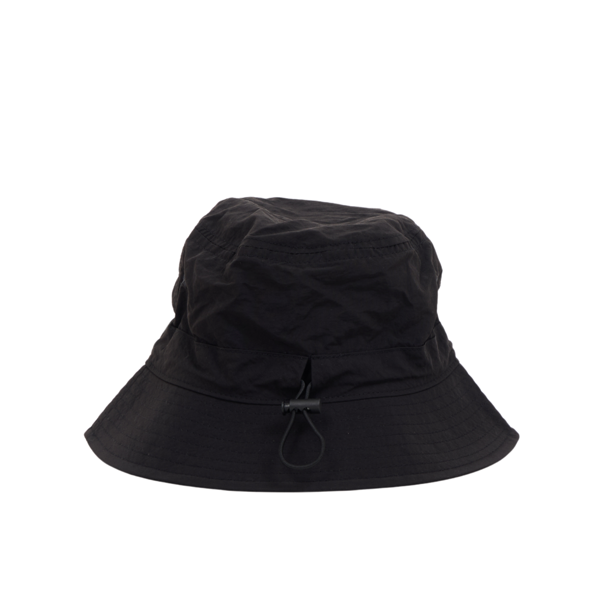 Logo Embroidery Bucket Hat – Black