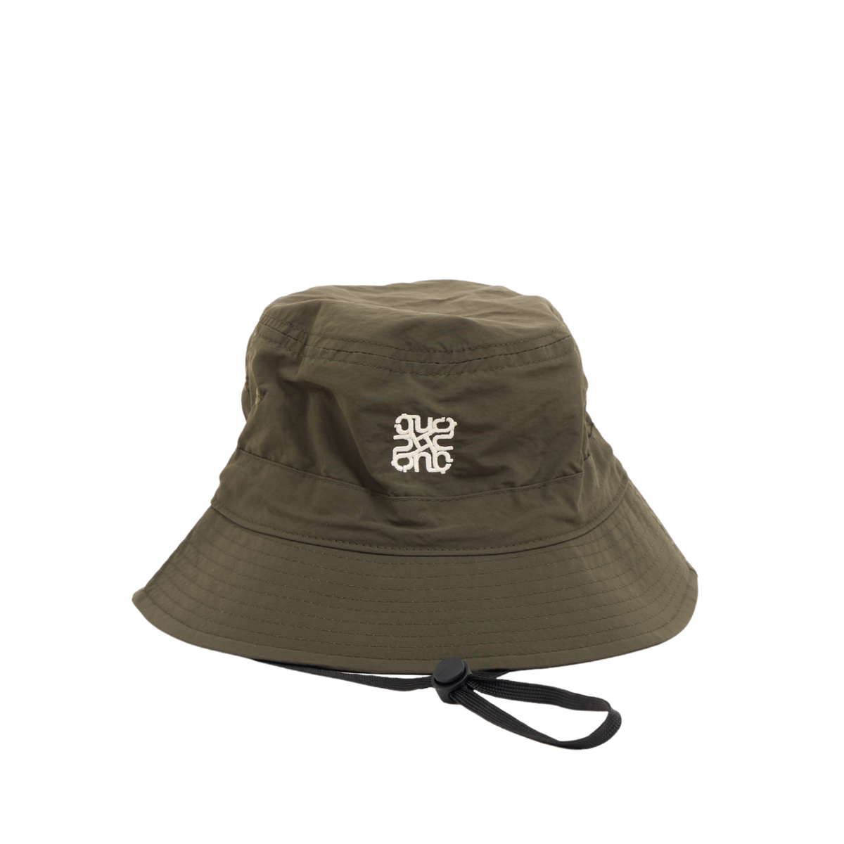 Logo Embroidery Bucket Hat – Olive