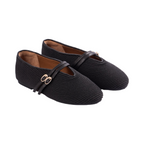 Journey –  Capri Mary Jane Flats – Midnight