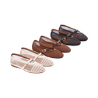 Journey –  Verona HandMesh Flats – Midnight