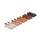 Journey –  Roma Handmade Calfskin Flats – Midnight