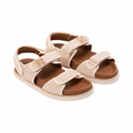 Riviera – Positano Monogram Sandals – Ivory